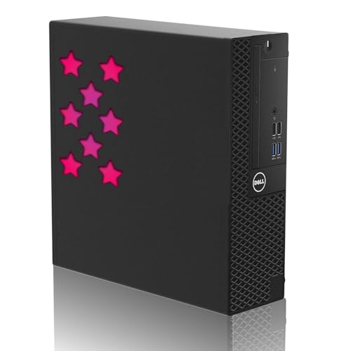 Dell Desktop PC Gaming Bundle - Core i7, 16GB RAM, 512GB SSD, AMD RX 550, RGB Keyboard with AI-Enabled Copilot Key, Mouse, RGB Headphone, Webcam, Wi-Fi, Win 11 Home (Renewed) - size: Only CPU, style: RX 550