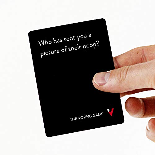 The Voting Game + After Dark Expansion Set - The Hilarious Adult Party Game About Finding Out Who Your Friends are - Perfect Christmas White Elephant Gifts, Stocking Stuffers + Board Games Night