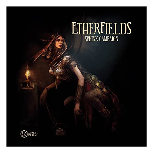 Etherfields Board Game Sphinx Campaign Expansion | Fantasy Strategy Game | Narrative Adventure Game for Adults | Ages 14+ | 1-4 Players | Avg. Playtime 90-180 Minutes | Made by Awaken Realms