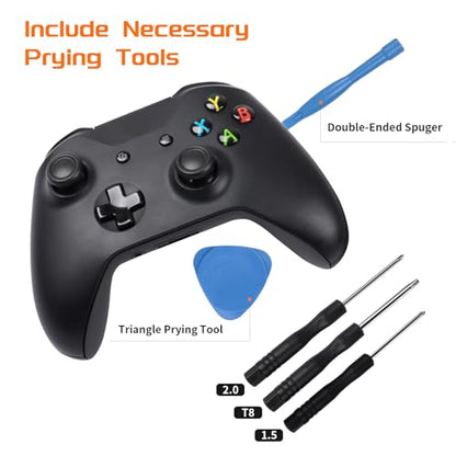 RALAN Replacement Interchangeable Thumbsticks Joysticks Repair Kit for Xbox One, Xbox Series X/S, PS4/PS5/NS Pro Controllers, 3 Height Plastic Base, 5 Grip Designs (PS5/Switch PRO) - color: PS5/Switch PRO