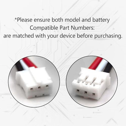 (2-Pack) 2.4V 2000mAh Ni-MH Battery Pack Replacement for Nvidia Shield Game Controller, Shield TV Game Controller P2920, HRLR15/51, HFR-50AAJY1900x2