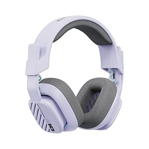 Logitech G Astro A10 Gen 2 Cross-Platform Wired Gaming Headset - Lilac | 3.5mm Headphone Jack, 32mm Drivers, Flip-to-Mute Mic, Over-Ear Cup Design - color: Lilac