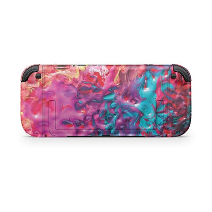 Gaming Skin Compatible with Nintendo Switch 2 Console Only - Paint Party - Premium 3M Vinyl Protective Wrap Decal Cover - Easy to Apply | Crafted in The USA by MightySkins - color: Paint Party, size: Switch 2 Console Skin Only, style: Matte Finish
