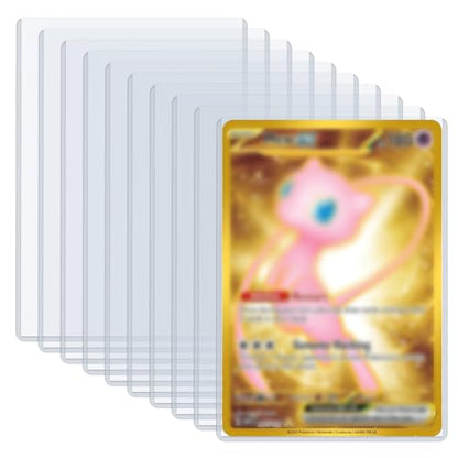Rainmae 25 Pack 5.9" x 8.1" Jumbo Card Sleeves, Rigid Photocard Protectors for Oversized Trading Cards Sheet Protectors, Paper Sleeves Jumbo Sports Cards Sleeves Hard Plastic Document Holder Protector - size: 5.9" x 8.1"(25 Pcs)