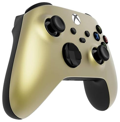 Custom Controllerzz Wireless Controller for Microsoft Xbox Series X/S & Xbox One - Soft Touch Feel - Custom Xbox Series X/S Controller (X/S Matte Gold) - color: X/S Matte Gold