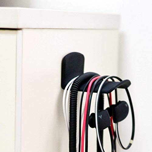 Avantree Neetto HS907 - Universal Headphone Hanger for Wall or Desk | Mount under a desk or on a wall to keep headphones and headsets organized. - size: Small