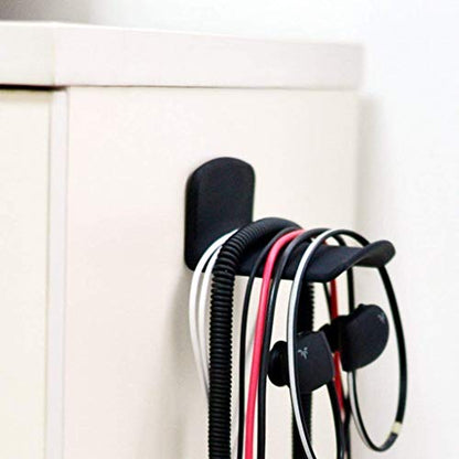 Avantree Neetto HS907 - Headphone Hanger Holder Wall Mount, Headset Hook Under Desk, Universal (Pack of 2) - size: small (Pack of 2)