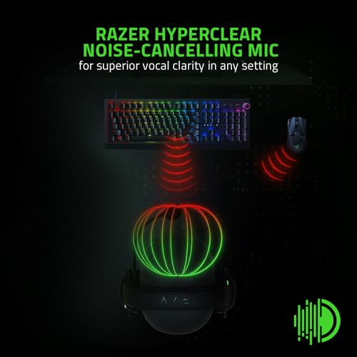 Razer BlackShark V2 X Wired Gaming Headset with 7.1 Surround Sound, 50mm Drivers, Noise Cancelling Mic (Pack of 8) - color: Black, size: USB (Pack of 8), style: PC