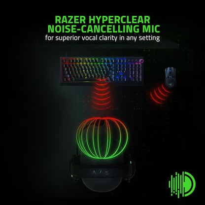 Razer BlackShark V2 X Wired Gaming Headset with 7.1 Surround Sound, 50mm Drivers, Noise Cancelling Mic (Pack of 8) - color: Black, size: USB (Pack of 8), style: PC