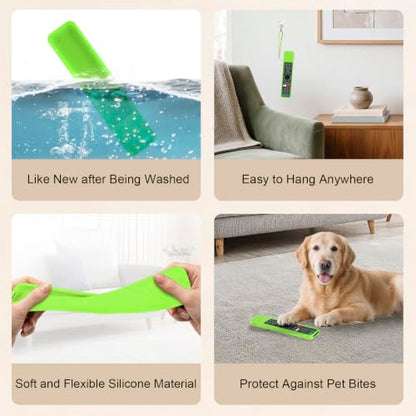 Protective Case for Sony Remote RMF-TX600U RMF-TX500U RMF-TX500E RMF-TX600E | Silicone Cover for Sony RMF-TX621U RMF-TX520U Smart TV Remote Sleeve Skin Waterproof, Anti-slip (Glow in Dark Green) - color: Glow in Dark Green