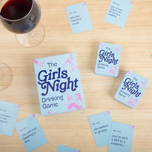 The Girls Night Drinking Game | Gift for Her | Girls Night Party Game