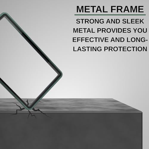 RedCap Magnetic Aluminum PSA Graded Card Holder 35PT Premium PSA Slab Protector Display Case with UV Resistant Glass Fits Standard PSA Graded Sports Trading Cards - Steel Moss - color: Steel Moss