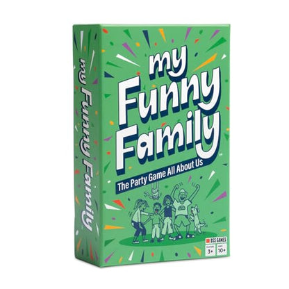 My Funny Family | Easy to Learn + Family Friendly Card Game | Ages 10+