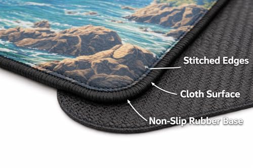 Trading Card Game Playmat – OPTCG, Non-Slip Rubber Base, Stitched Edges, Original Art, a Professional Storage Bag Included, Plus a Set of 20 Damage Counters (Crew) - color: Crew
