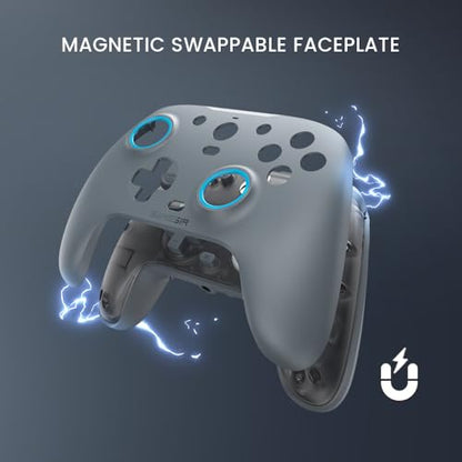 GameSir G7 SE Wired Controller for Xbox Series X|S, Xbox One & Windows 10/11, Plug and Play Gaming Gamepad with Hall Effect Joysticks/Hall Trigger, 3.5mm Audio Jack-Gray - color: Gray