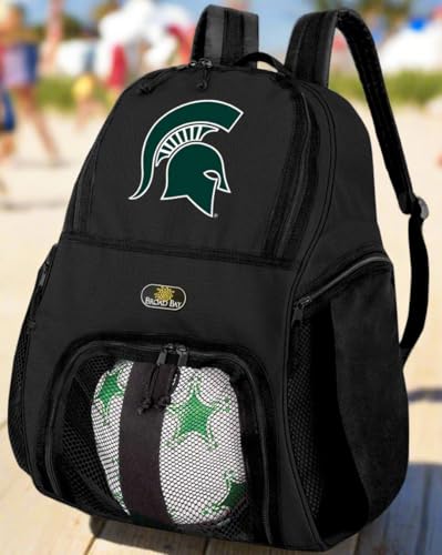 Broad Bay Michigan State University Soccer Backpack or Michigan State Volleyball Bag