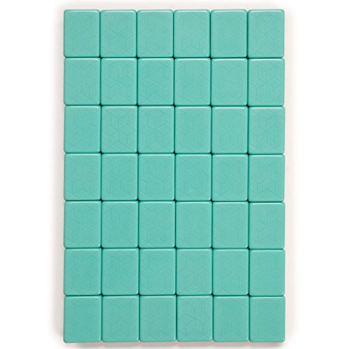 Yellow Mountain Imports Set of 166 American Mahjong Tiles, Pepper (Tiles Only Set) - color: Pepper Green