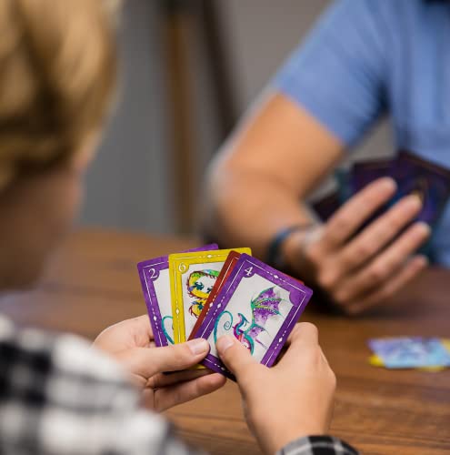 Magic Dragons Card Game - New! - Trick-Taking, Card-Capture Family-Friendly Dragon Game | Fun Card Games for Adults, Teens & Kids | 2-5 Players | 9+