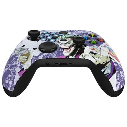 Stealth Controllers Wireless Controller for Xbox Series S, Xbox Series X, Xbox One - Soft Touch Feel - Custom Series S/X Controller (Joker Cards) - color: Joker Cards