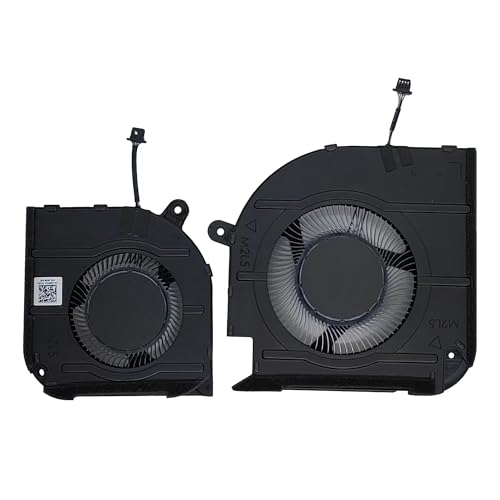 Replacement New CPU+GPU Cooling Fan for Dell Inspiron 16 Plus 7620 GeForce RTX 3060 Series Laptop Fan 0C3MKP 0V7P3C DC5V (Note :for fit Plus 7620)