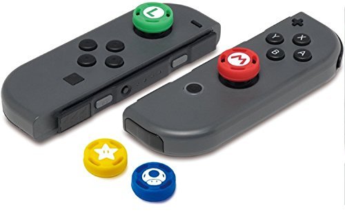 Silicone Analog Thumb Grip Stick Set Joystick Cap Thumbstick Cover for Switch NS Controller