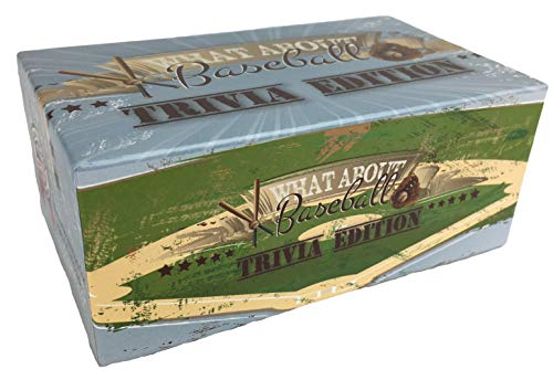 Grandma Smiley's Baseball Gifts for Kids 8-12, Trivia Game Edition, Sports Games, 500 Trivia Cards, Baseball Card Game, Games for Kids and Adults Ages 10 and Up