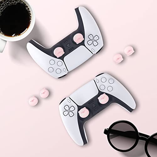 PlayVital Thumb Grip Caps for Xbox Series S/X, Xbox One, Elite Series 2 Controller, Cute Joystick Caps for ps5/EDGE/ps4, Thumbstick Cover for Switch 2 Pro/Switch Pro Controller - Chubby Piggy - color: Chubby Piggy