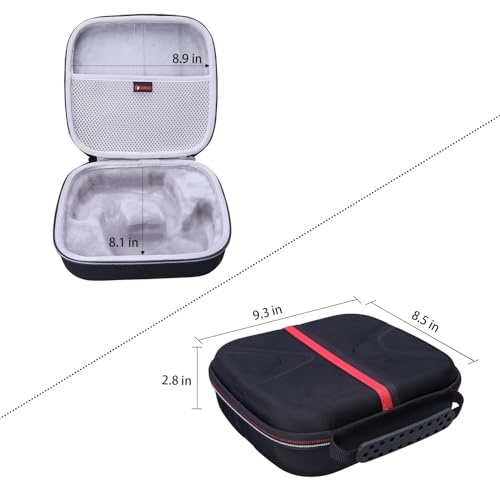 XANAD 2-in-1 Controller Case for Xbox/Playstation/Nintendo Switch/PowerA/ELISWEEN/GameSir/Diswoe/TIANHOO Wireless Controller - Hard Travel Protective Carrying Storage Bag - color: Grey 2-in-1