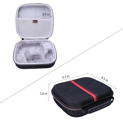 XANAD 2-in-1 Controller Case for Xbox/Playstation/Nintendo Switch/PowerA/ELISWEEN/GameSir/Diswoe/TIANHOO Wireless Controller - Hard Travel Protective Carrying Storage Bag - color: Grey 2-in-1