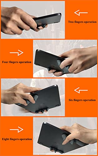 Gaming Handle for iPad, Multi-Finger Operation Silicone Gamepad Grip, Tablet Game Controller for PUBG/Knives Out/Rules of Survival