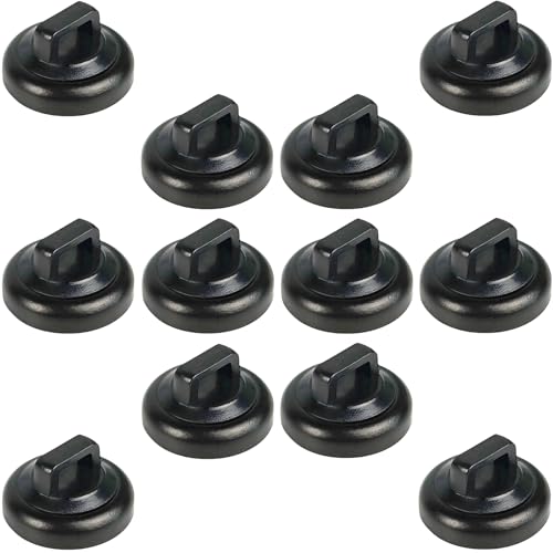 Magnetic Zip Tie Mounts Magnet Cable Tie Mount Clips Base Automotive Wire Cable Management Wire Clips Management for Car Boat Trailer Marine Office Electrical Wiring (Black 12 Pcs) - size: 12 Pcs