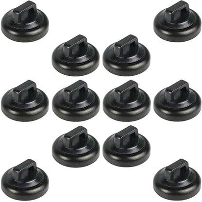 Magnetic Zip Tie Mounts Magnet Cable Tie Mount Clips Base Automotive Wire Cable Management Wire Clips Management for Car Boat Trailer Marine Office Electrical Wiring (Black 12 Pcs) - size: 12 Pcs