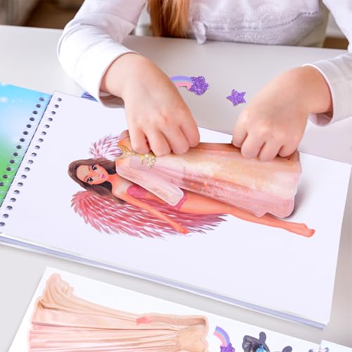 Sticker Book Girls Angels Fairies Mermaids Paper Doll 2-Pack - color: Multipack - Angels & Fairies and Mermaid