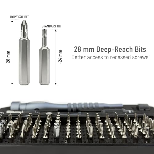 PRO MAX 106-in-1 Precision Screwdriver Set for iPhone, Smartphone, MacBook, Laptop, Tablet, Camera, Switch, PS5, Xbox, Game Console & Controller Repair