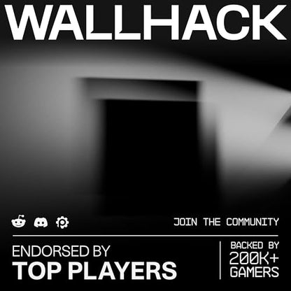Wallhack SP-004A Glass Gaming Mouse Pad, Medium 15.4x17.7 in, Black | Tempered Glass Mousepad For FPS & Esports, Compact Precision Surface With Smooth Tracking & Non-Slip 60A Silicone Base - color: SP-004A Compact | Black