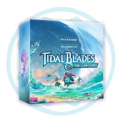 Tidal Blades 2: Rise of the Unfolders, Narrative Campaign | Cooperative Adventure Board Game for Adults and Families | Six Heroes | Dungeon Crawler that Doesn't Look Like It