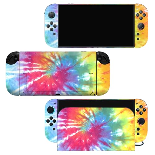 for Nintendo Switch 2 Skin Wrap Cover Decal Sticker Wrap Vinyl Mixed-Color Pattern (Fireworks) - color: Fireworks