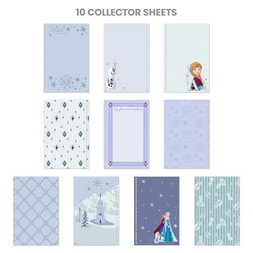 Fashion Angels Disney Frozen 1000+ Tabbed Sticker Collection Book | Includes Holographic, Vinyl & Alphabet Stickers with Elsa, Anna, Olaf & Friends, Ages 6+ - color: Frozen
