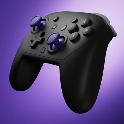 eXtremeRate Replacement 3D Joystick for Nintendo Switch 2 Pro Controller, Left Right Analog Stick Thumbsticks with Screwdriver Tools for Switch 2 Pro Controller, Multi-Colors Options - Purple - color: Purple