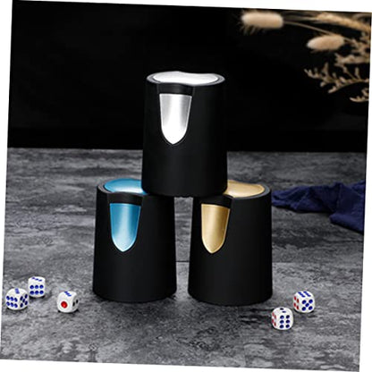 1pc Stylish Plastic Dice Cup Compact Dice Storage Container for Parties Ktv and Game Easy to Clean Lightweight Design for Entertaining and Decorating Spaces