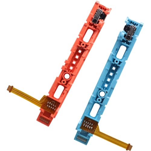 Deal4GO Left & Right Slide Rail replacement for Switch or Switch OLED Joycon Controller Sensor Slider Rails - Limited edition - color: Limited edition