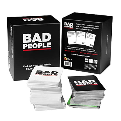 BAD PEOPLE Party Game – Hilarious Adult Card Game for Friends & Game Night | Funny Conversation & Icebreaker Board Game for Parties, Pregames, Social Gatherings & Fun Gift Ideas