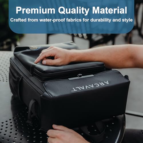 TCG Backpack for Trading Cards and Players | MTG Card Box, Rigid Compartment, Fits Deck Boxes & Binders | Water Resistant, Reinforced Premium Storage Bag with Shoulder Straps