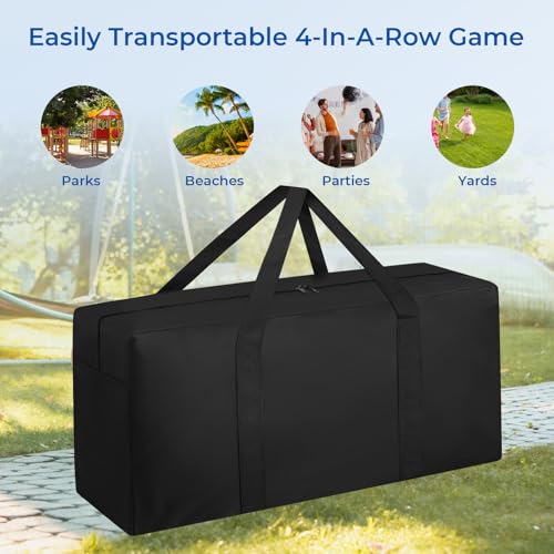 Large Carrying Bag Compatible with Giant 4 in a Row Game(Game Not Included)