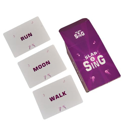 Slap & Sing – Family Party Card Game for Ages 8+ | Fast-Paced Music Slap Game for Kids, Teens & Adults | Fun Game Night, Birthday Parties & Classroom Activity
