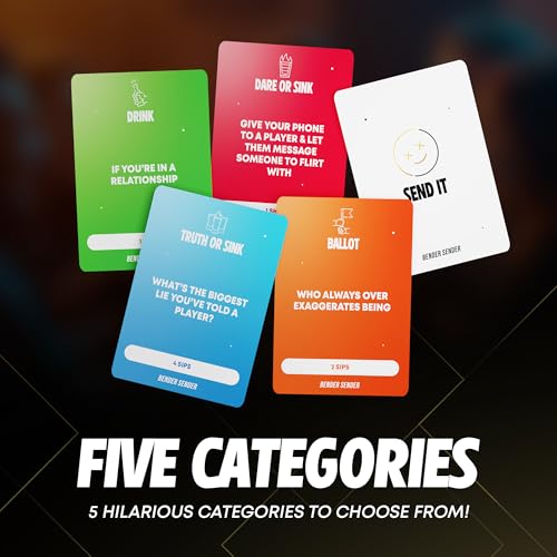 Adult Party Game – Party Card Game for Adults 21+ | 500+ Bold Challenges & Icebreakers | Game Night for Groups & Friends