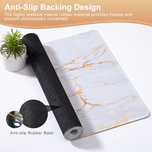 Big Mouse Pad Gaming, Mouse Pad Aesthetic, Pad for Keyboard and Mouse, Large Mouse Mat, Spill-Proof Surface and Anti-Skid Base, XL 27.6” x 11.8” 70 x 30cm | DOBAOJIA XL Gaming Mouse Mat, Desk Mat, PC Mat, Spill Proof Surface and Non-Slip Base - color: Mar