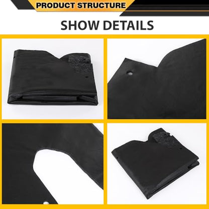 CNNELL Hood Insulation Pad 1/2" with Clips Compatible with Ford Ranger 1993-1997 - style: 1993-1997 Ford Ranger