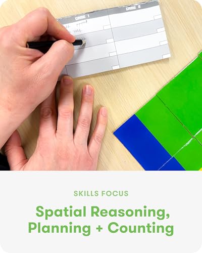 SimplyFun Trifusion – Visual Mapping Strategy Board Game for Kids, 2-4 Players, Ages 8 and Up – Spatial Reasoning, Pattern Recognition & Planning – 30 Min Playtime – STEM Board Game - style: Trifusion