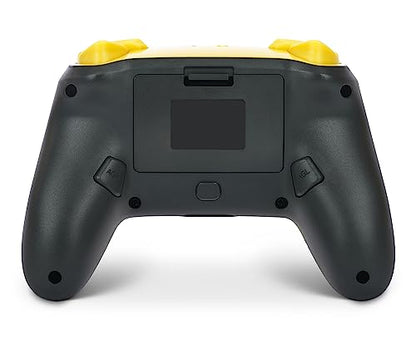 PowerA Wireless Nintendo Switch Controller - Pikachu Ecstatic, AA Battery Powered (Battery Included), Nintendo Switch Pro Controller, Mappable Gaming Buttons, Officially Licensed by Nintendo